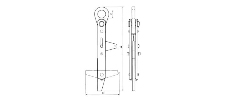 RH型三木起重吊具尺寸