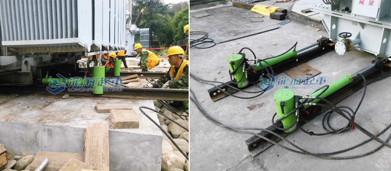 LHT30-600在軌重物推移機(jī)使用案例