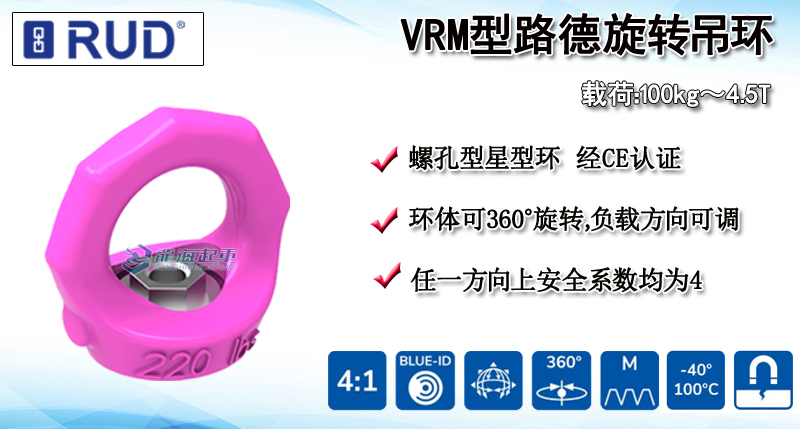 VRM型路德旋轉吊環產品介紹