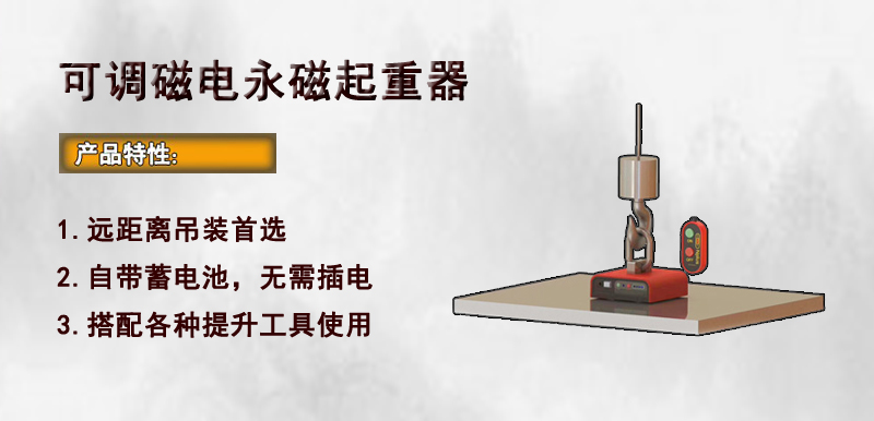 可調磁電永磁起重器