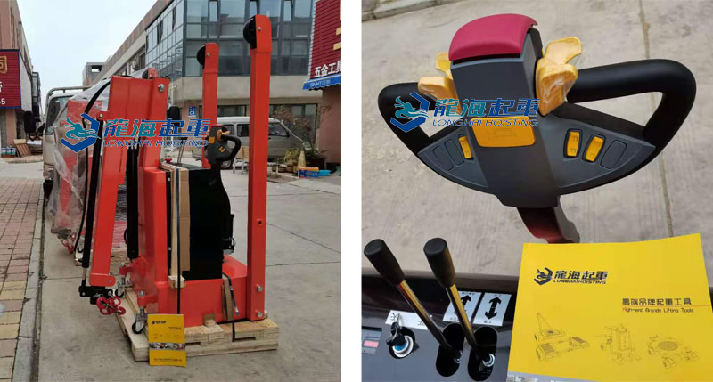 全電動(dòng)折疊液壓小吊機(jī)實(shí)拍圖
